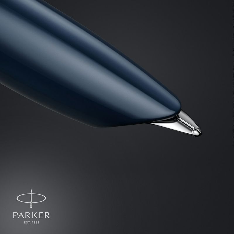 FP Parker 51 Mid Blue Fountain Pen - Fine Nib