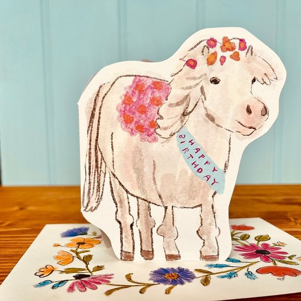 GC Birthday Pony Greeting Card