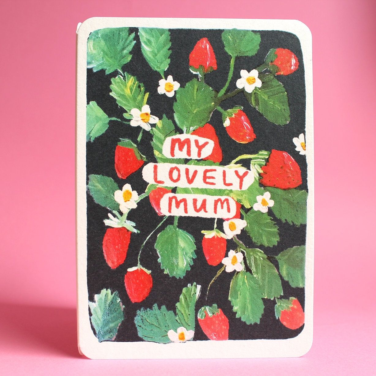 GC My Lovely Mum Strawberries Card