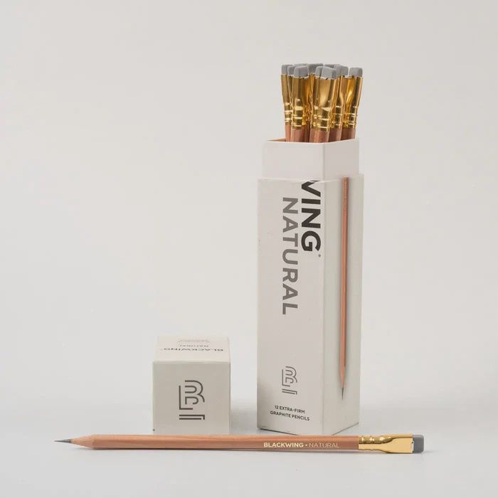 PE Blackwing Natural Pencil (Box of 12)