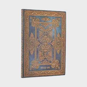 DI 18m 2025/26 Paperblanks Blue Luxe Flexi MIdi