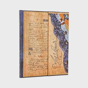 DI 18m 2025/26 Paperblanks Gaudi The Manuscript of Reus Ultra