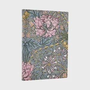 DI 18m 2025/26 Paperblanks Morris Pink Honeysuckle Flexi Midi
