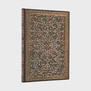 DI 18m 2025/26 Paperblanks Restoration, the Queens Binding Midi