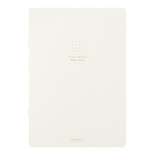 NB Midori Notebook &lt;A5&gt; Color Dot Grid  White (10)