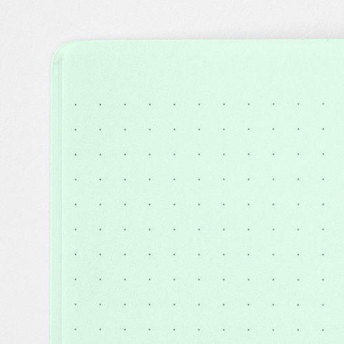 NB Midori Notebook <A5> Color Dot Grid  Green (10)