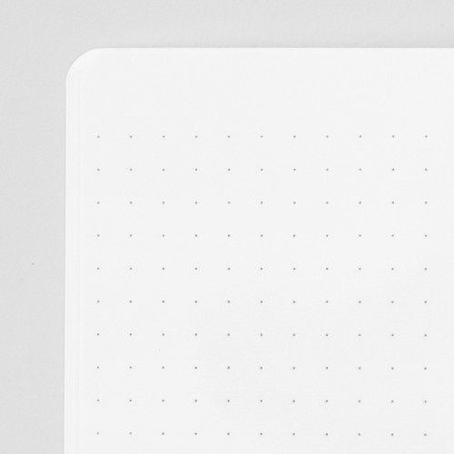 NB Midori Notebook <A5> Color Dot Grid  White (10)