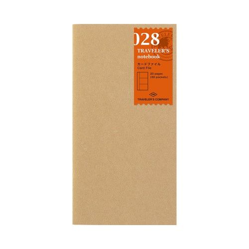 NB TRAVELER'S notebook Refill Card File
