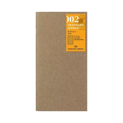 NB TRAVELER'S Notebook Refill Grid notebook 002