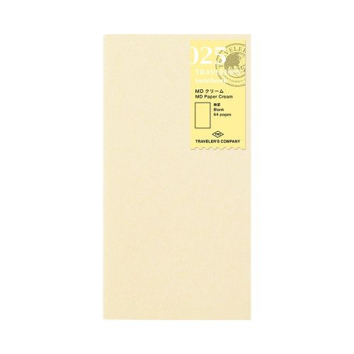 NB TRAVELER'S notebook Refill MD Paper Cream