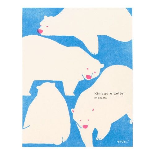 WS white bear letter pad