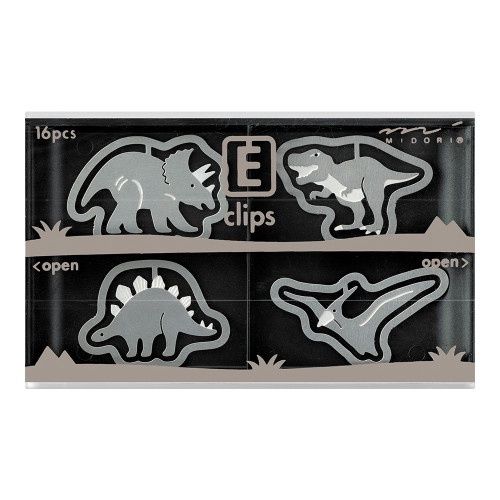ST Midori Etching Clips Dinosaur