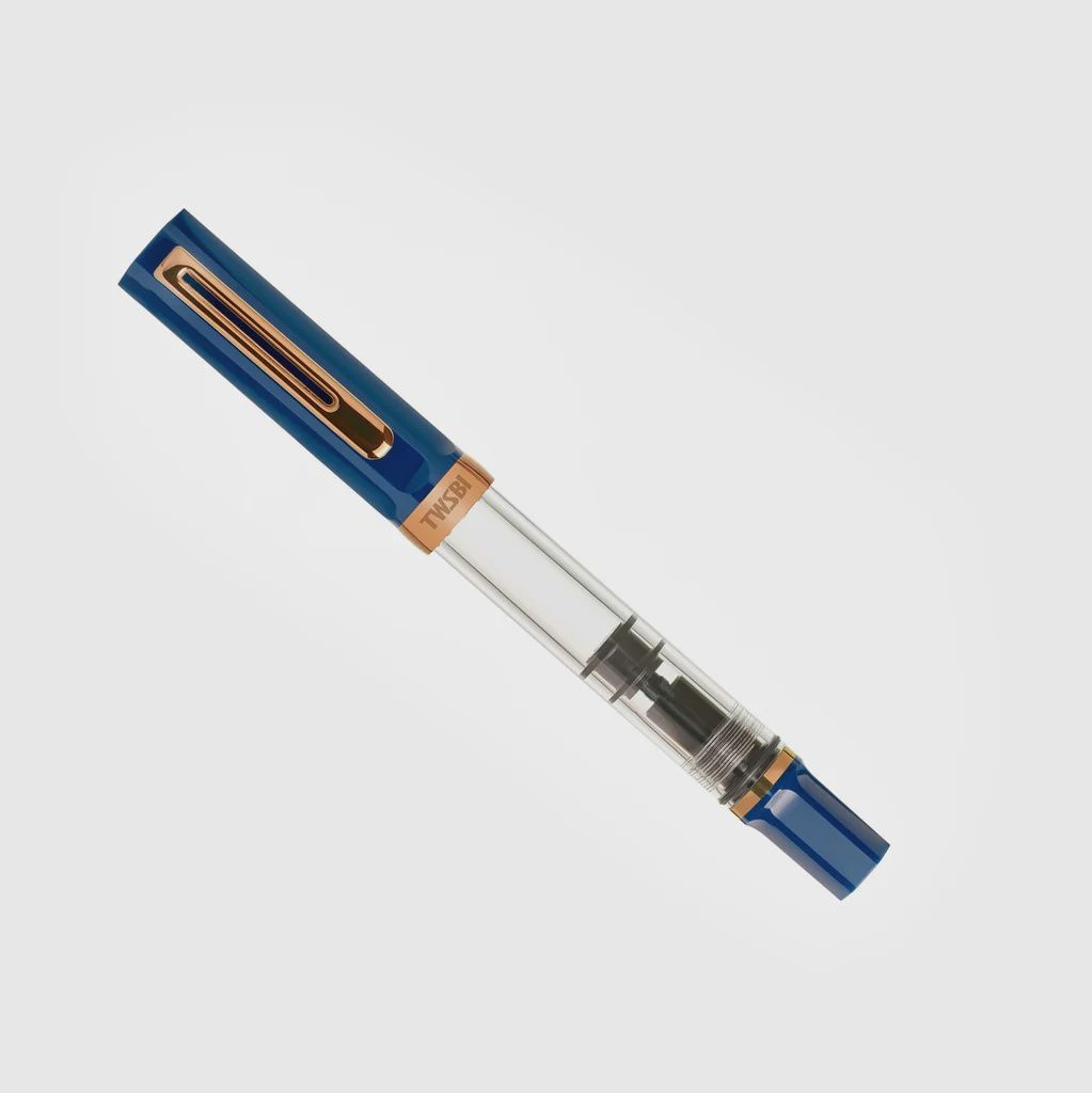 FP TWSBI ECO Fountain Pen, FINISH: Bronze Indigo Blue, Nib Size: EF