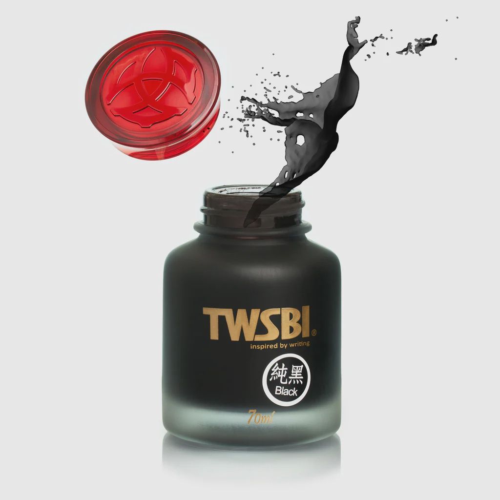 IK TWSBI 70ml Fountain Pen Ink, COLOUR: Black