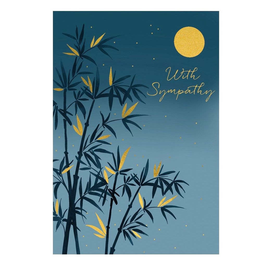 GCO Bamboo With Sympathy Card
