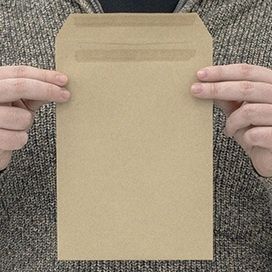 EV C5 Manilla Envelope Single