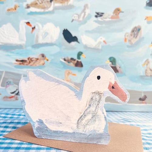 GC Swimming Duck Greetings Card