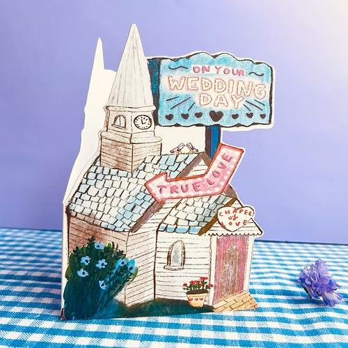 GCO Wedding Chapel Greetings Card