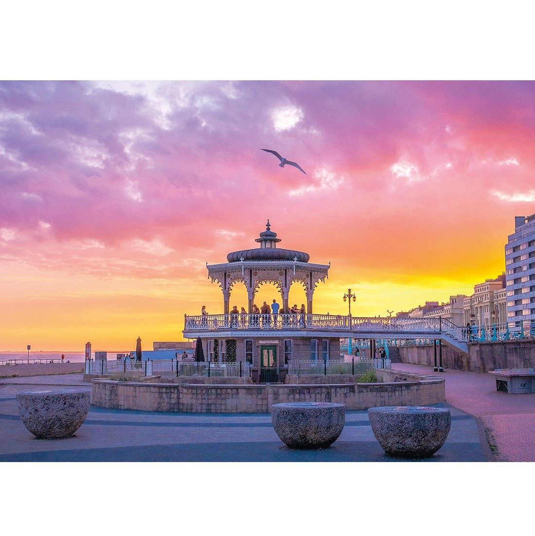 PC Hove Bandstand Sunset