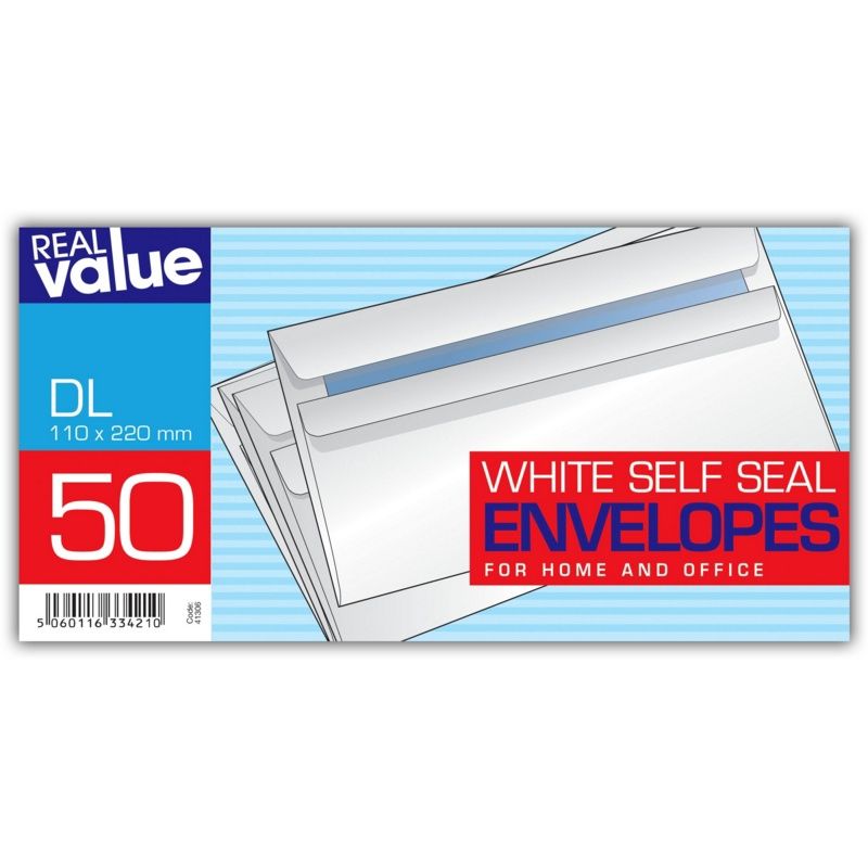 EN Office White DL pack of 50