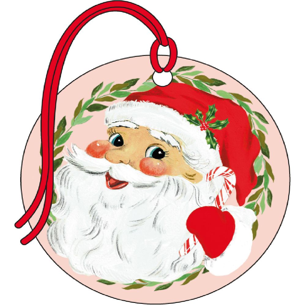 GTX KItchmas Santa Single Gift Tag