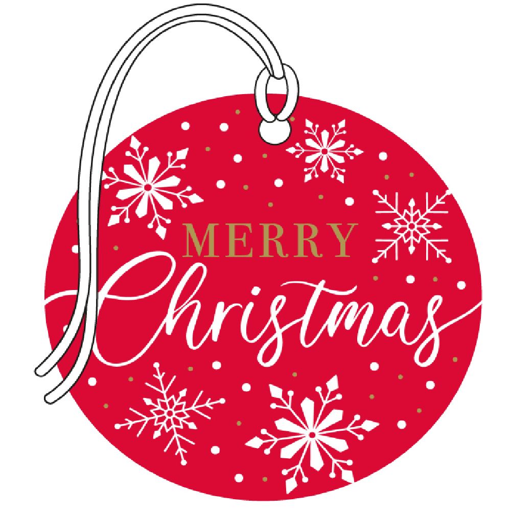 GTX  Bauble Xmas Gift Tag