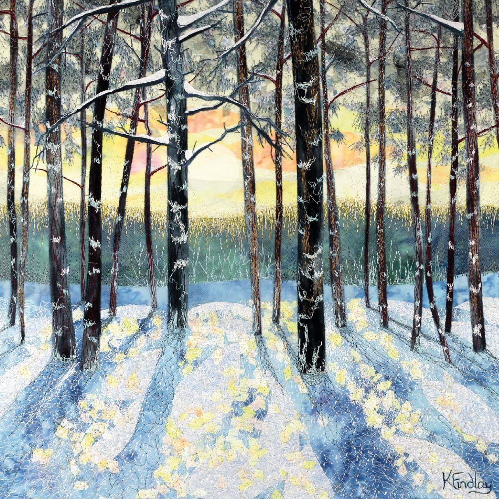 GCX Winter Sunrise - Small Macmillan Christmas Cards - Pack of 6