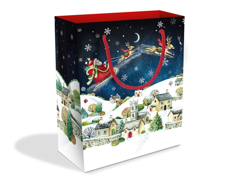GBX Santa over the Rooftops - Medium