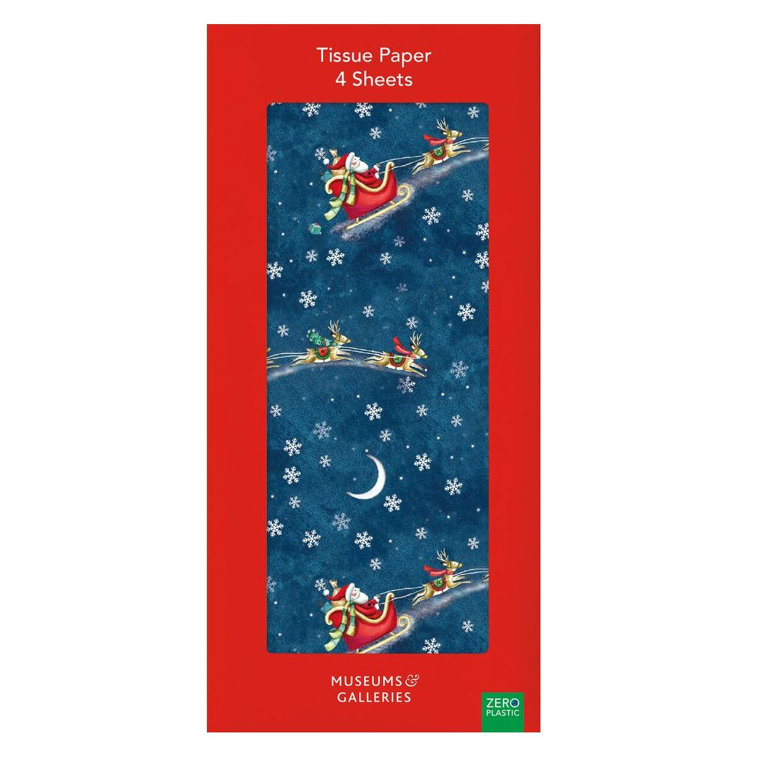 TIX Santa over the Rooftops