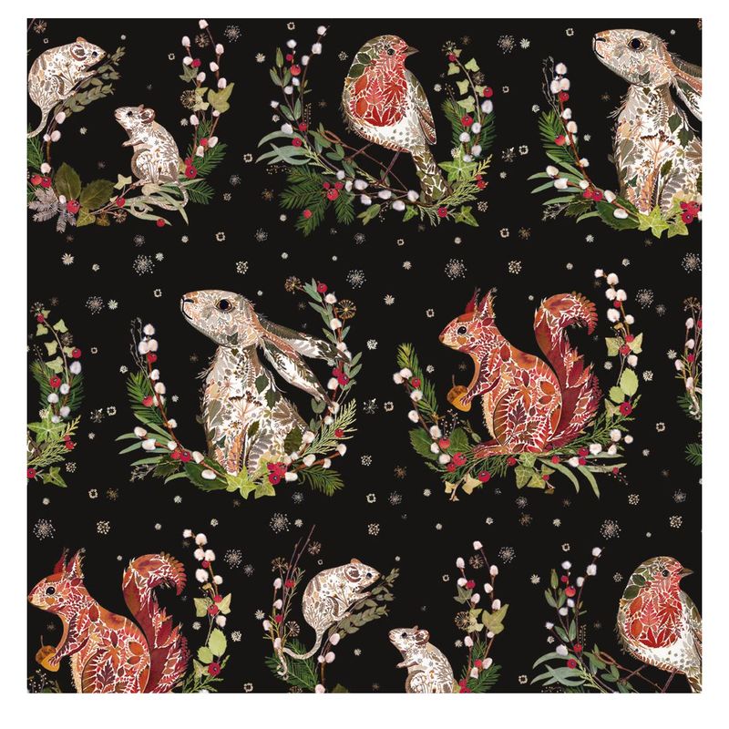 GWX Wild Press Woodland Wreaths