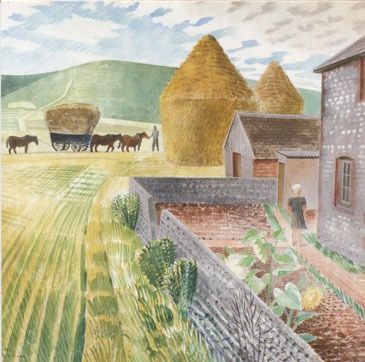 NC ravilious furlongs garden flowers