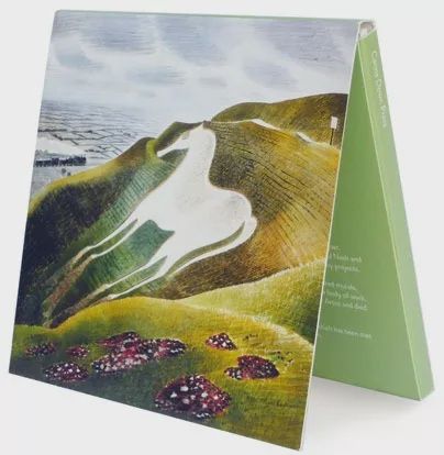 NC ravilious white horse waterwheel.