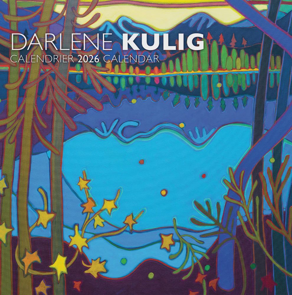 CA 2026 Pomegranate Large Wall Calendar Darlene Kulig (bilingual)