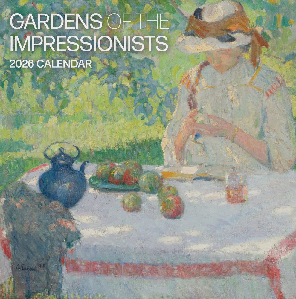 CA 2026 Pomegranate Large Wall Calendar Gardens of the Impressionists