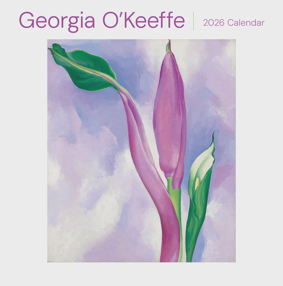 CA 2026 Pomegranate Large Wall Calendar Georgia O’Keeffe