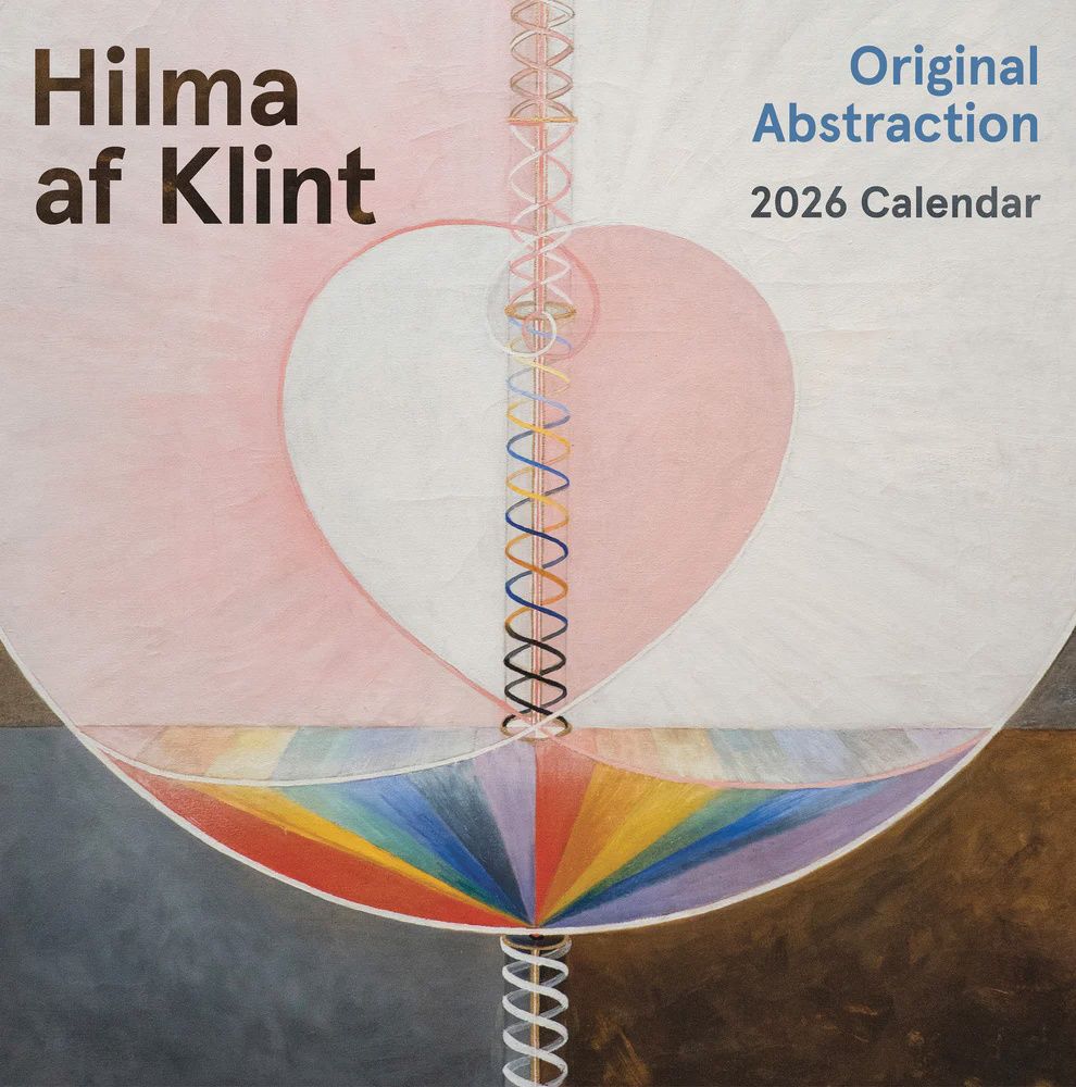CA 2026 Pomegranate Large Wall Calendar Hilma af Klint: Original Abstraction