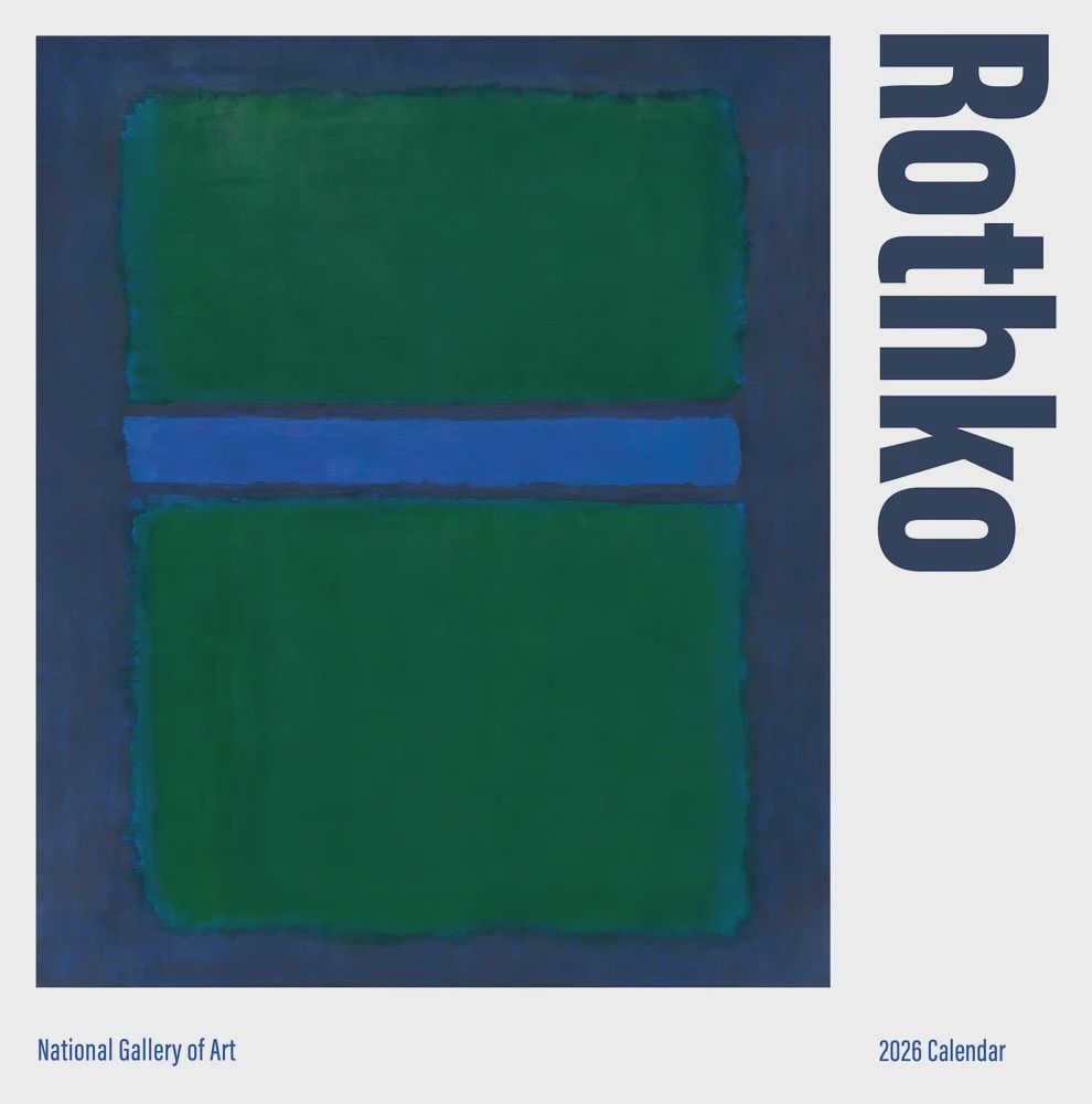 CA 2026 Pomegranate Large Wall Calendar Rothko