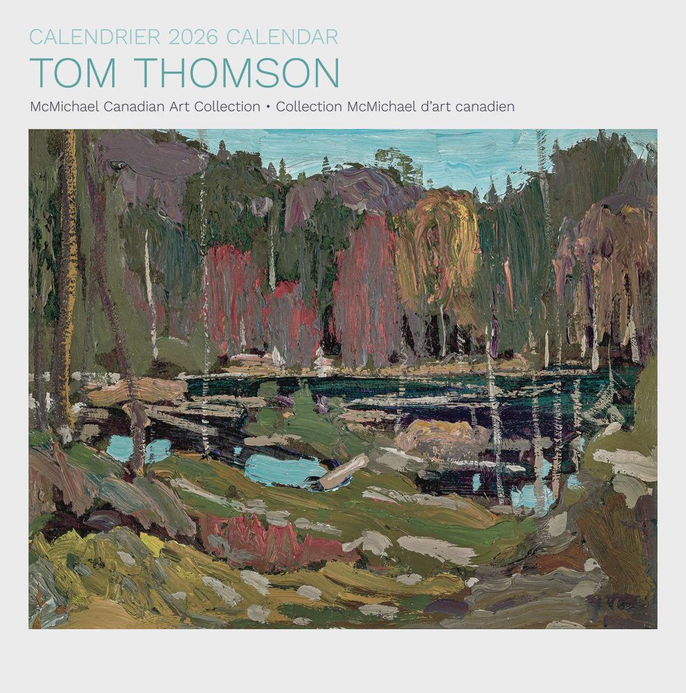 CA 2026 Pomegranate Large Wall Calendar Tom Thomson (bilingual)