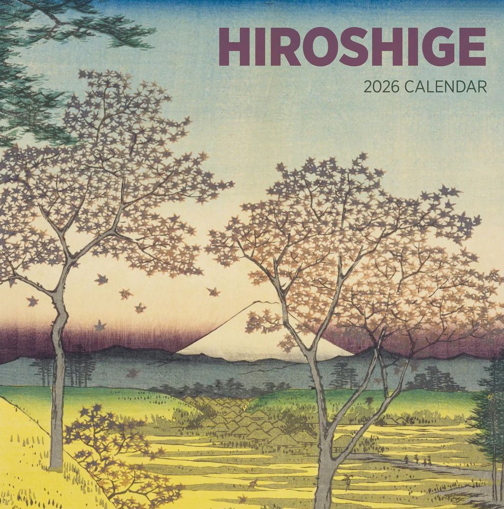 CA 2026 Pomegranate Large Wall Calendar Hiroshige