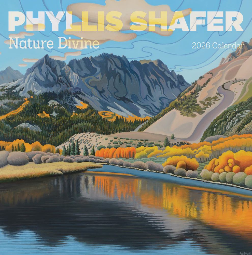 CA 2026 Pomegranate Large Wall Calendar Phyllis Shafer: Nature Divine