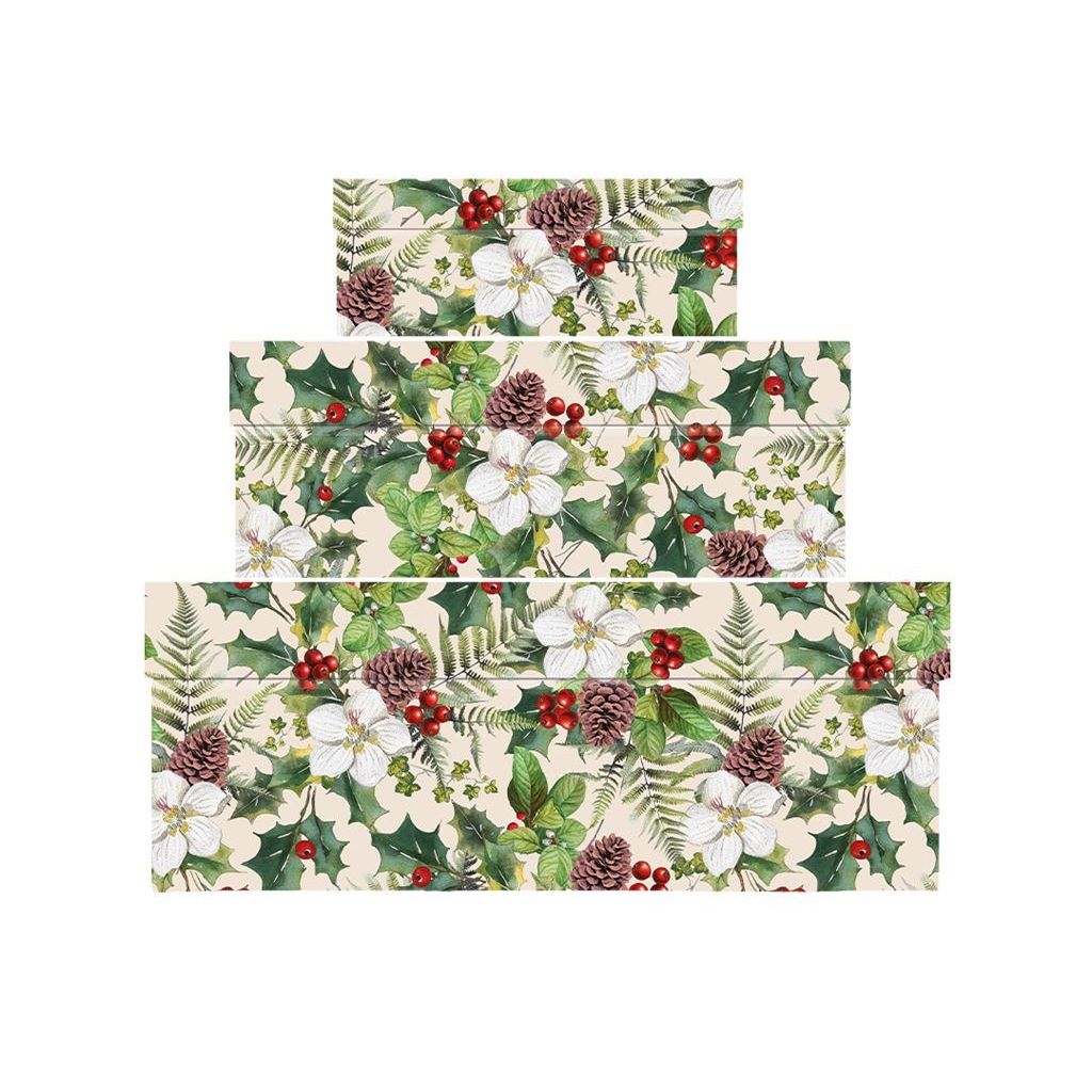 GBoX Evergreen Christmas Gift Box - various sizes