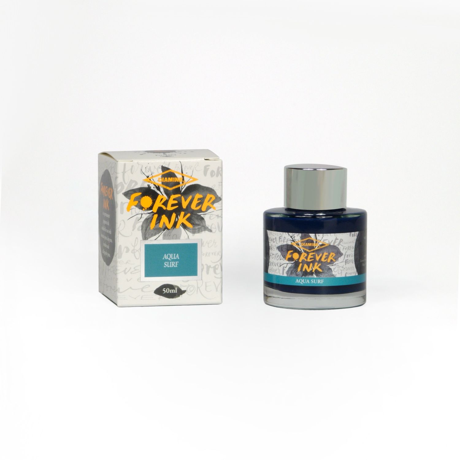 IK Diamine 50ml Forever Ink, COLOUR: Aqua Surf