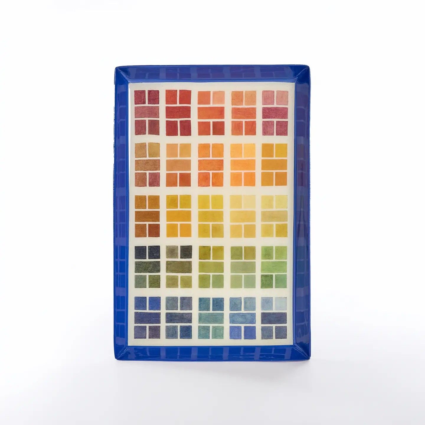 GF Water Colour Swatches - Rectangular Enamel Tray