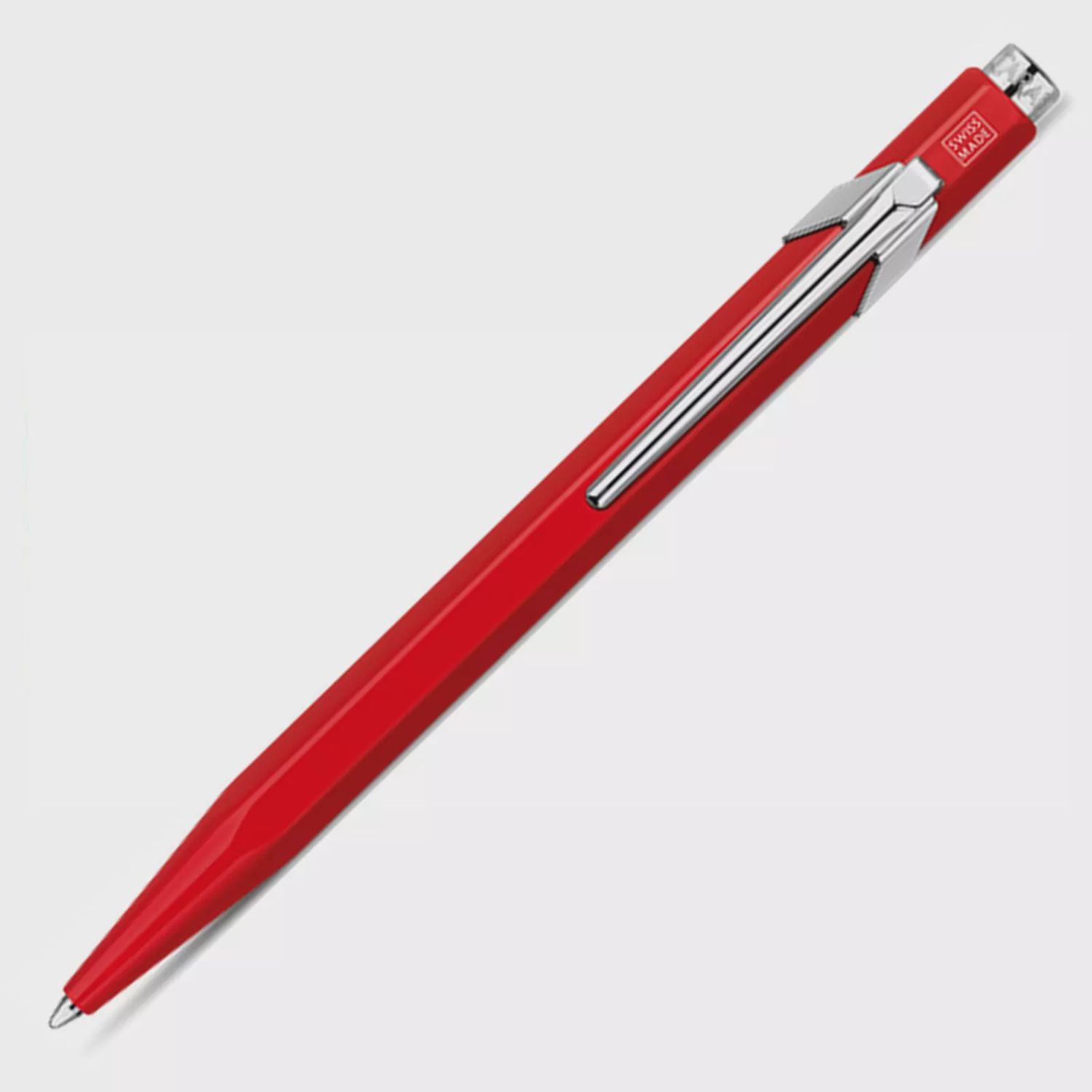 BP Caran d&#39;Ache 849: Ballpoint Pen, Blue refill, Red