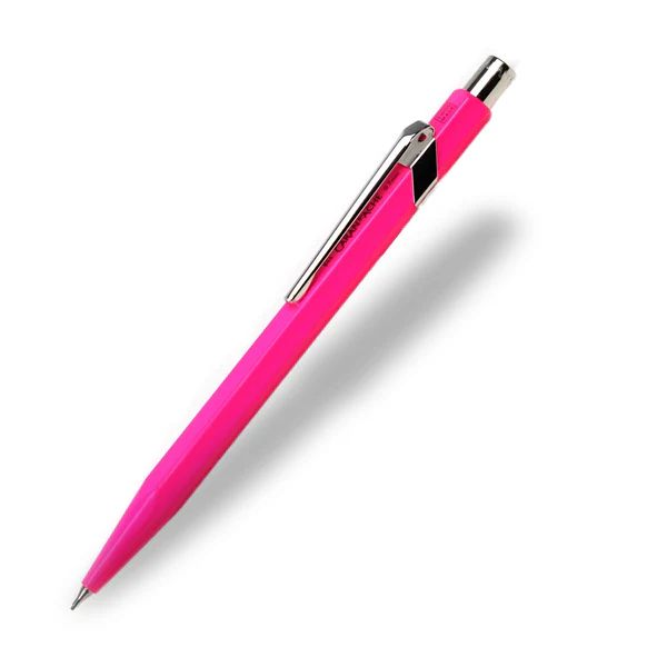 BP Caran d&#39;Ache 849: Ballpoint Pen, Blue refill, Fluo Pink