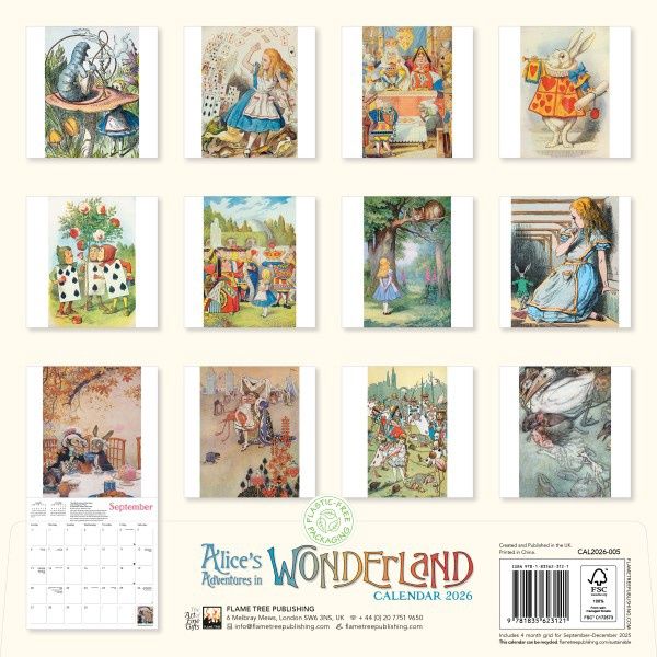 CA 2026 Alice's Adventures In Wonderland