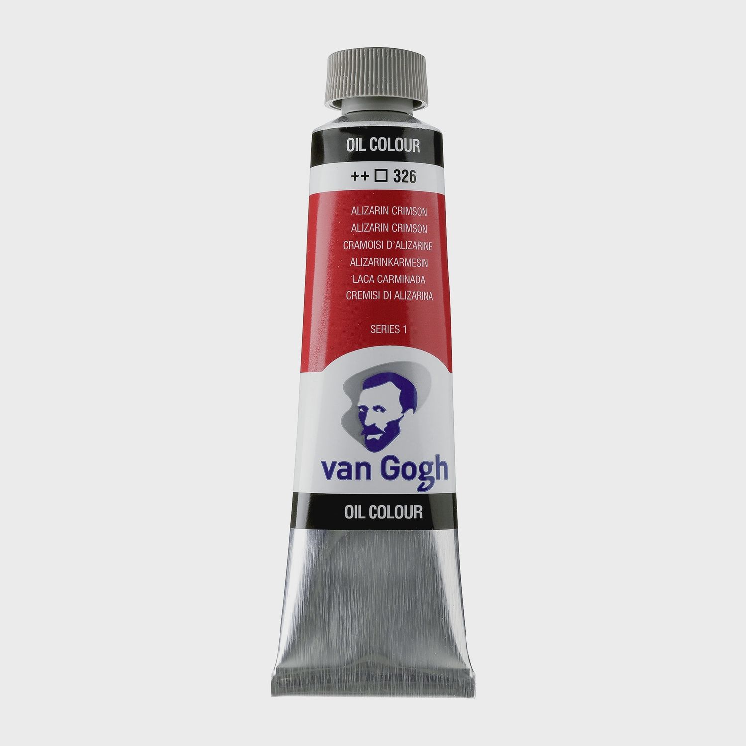 AP Van Gogh 40ml Tube of Oil Paint, COLOUR: Alizarin Crimson 326