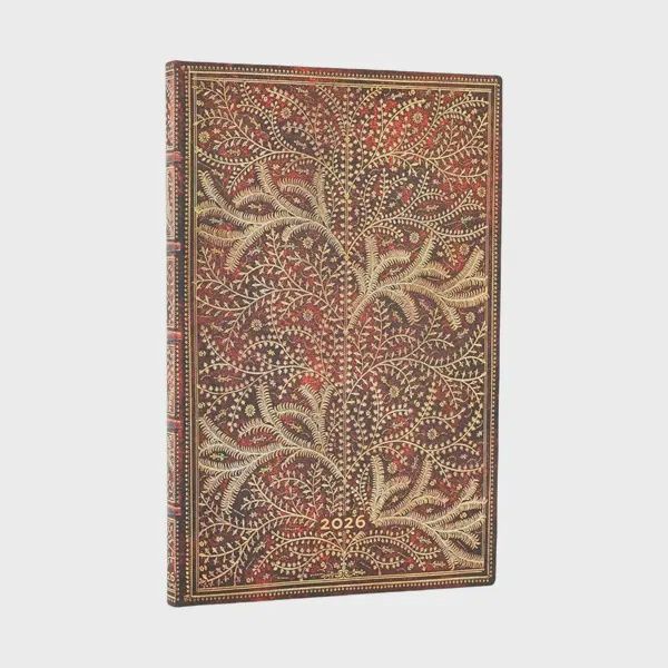 DI 2026 Wildwood (Tree of Life) Maxi 12-month Horizontal Softcover Flexi Dayplanner 2026 (Elastic Band Closure) Flexiback