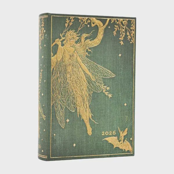 DI 2026 Olive Fairy (Lang&#39;s Fairy Books) Mini 12-month Day-at-a-Time Hardcover Flexi Dayplanner 2026 (Elastic Band Closure) Hardback