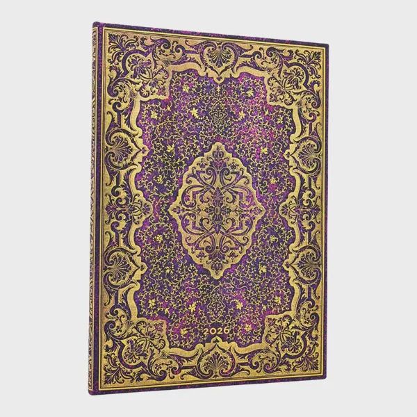 DI 2026 Picaresque Grande 12-month Vertical Hardcover Flexi Dayplanner 2026 (Elastic Band Closure) Hardback